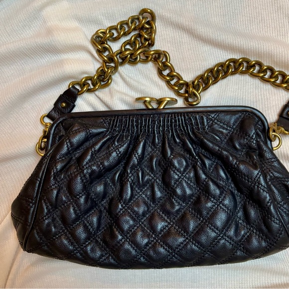 Marc Jacobs Vintage Bag, Soft Quilted Lamb Leather, Suede interior, Kiss Lock - Picture 1 of 10